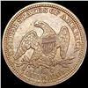 Image 2 : 1854 Arrows Seated Liberty Quarter NEARLY UNCIRCULATED