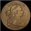 Image 1 : 1803 Draped Bust Large Cent NICELY CIRCULATED