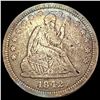 Image 1 : 1842-O Lg Date Seated Liberty Quarter NICELY CIRCULATED