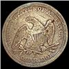 Image 2 : 1842-O Lg Date Seated Liberty Quarter NICELY CIRCULATED