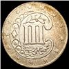 Image 2 : 1858 Silver Three Cent CHOICE AU