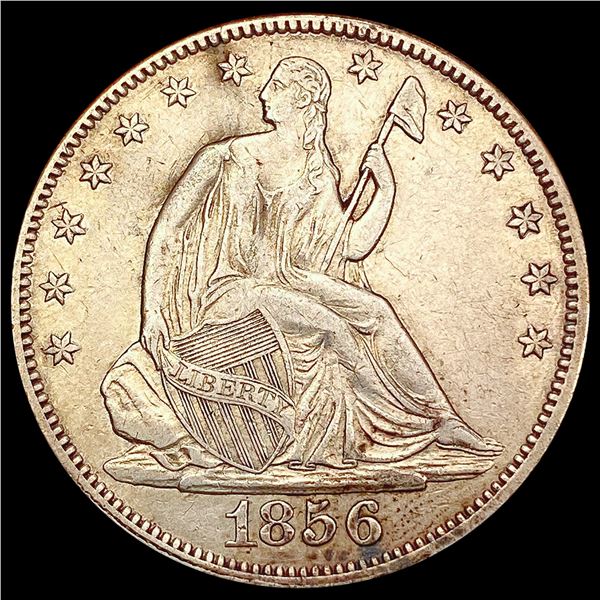 1856 Seated Liberty Half Dollar CLOSELY UNCIRCULATED