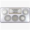 Image 2 : 2001-S US Silver Proof Set [10 Coins] NGC PF69 Ultra Cameo