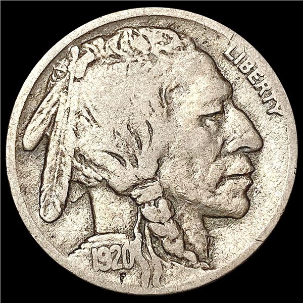 1920-D Buffalo Nickel LIGHTLY CIRCULATED