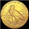 Image 2 : 1908 $2.50 Gold Quarter Eagle CLOSELY UNCIRCULATED