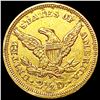 Image 2 : 1854 $2.50 Gold Quarter Eagle CLOSELY UNCIRCULATED