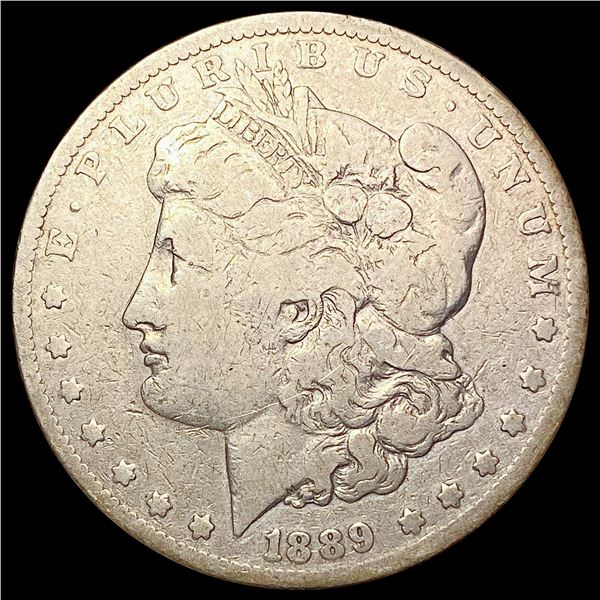 1889-CC Morgan Silver Dollar NICELY CIRCULATED