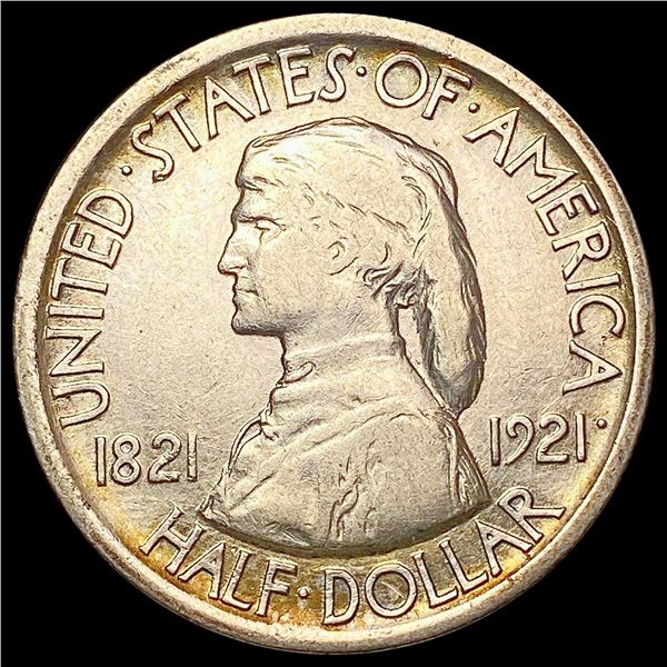 1921 Missouri Half Dollar NEARLY UNCIRCULATED