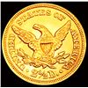 Image 2 : 1848 $2.50 Gold Quarter Eagle UNCIRCULATED