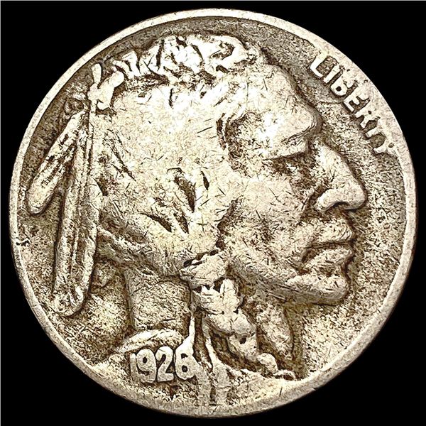 1926-S Buffalo Nickel LIGHTLY CIRCULATED