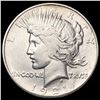 Image 1 : 1921 Silver Peace Dollar LIGHTLY CIRCULATED