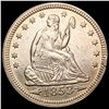 Image 1 : 1853 Arrows and Rays Seated Liberty Quarter UNCIRCULATED