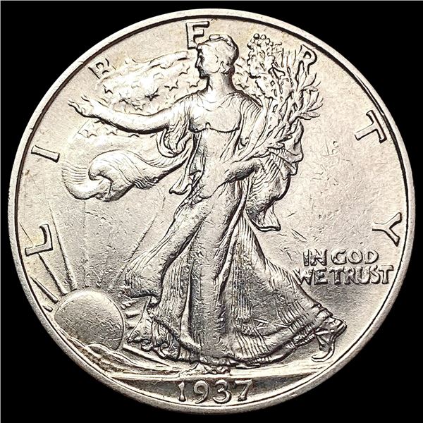 1937-S Walking Liberty Half Dollar CLOSELY UNCIRCULATED