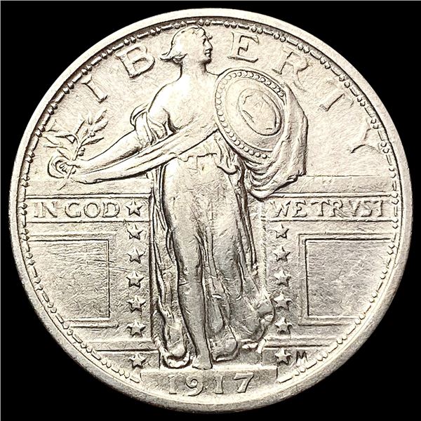 1917 T1 Standing Liberty Quarter CLOSELY UNCIRCULATED
