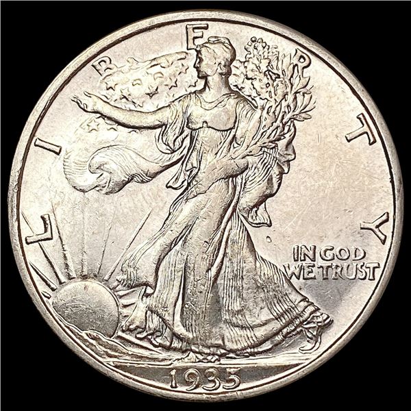 1935-S Walking Liberty Half Dollar CHOICE BU