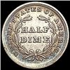 Image 2 : 1837 No Stars Seated Liberty Half Dime CLOSELY UNCIRCULATED
