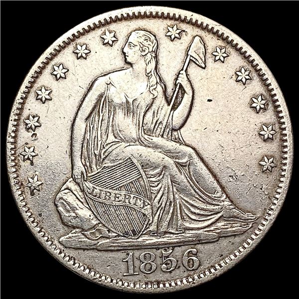 1856-O Seated Liberty Half Dollar CLOSELY UNCIRCULATED