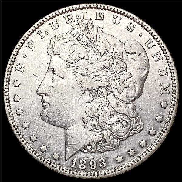 1893 Morgan Silver Dollar CLOSELY UNCIRCULATED