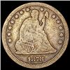 Image 1 : 1878-CC Seated Liberty Quarter LIGHTLY CIRCULATED