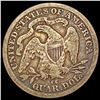Image 2 : 1878-CC Seated Liberty Quarter LIGHTLY CIRCULATED