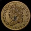 Image 1 : 1814 Classic Head Large Cent NICELY CIRCULATED