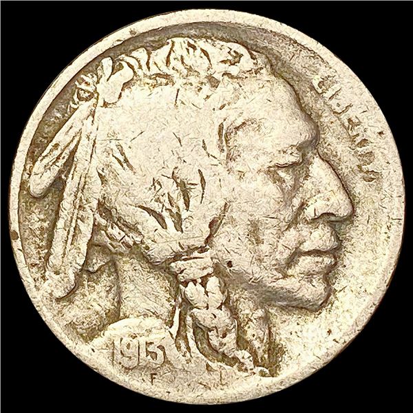 1913-S Ty1 Buffalo Nickel NICELY CIRCULATED