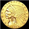 Image 1 : 1913 $2.50 Gold Quarter Eagle CLOSELY UNCIRCULATED