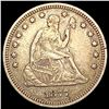Image 1 : 1877 Seated Liberty Quarter CLOSELY UNCIRCULATED