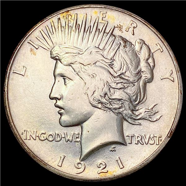 1921 Silver Peace Dollar CLOSELY UNCIRCULATED