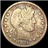 Image 1 : 1896-S Barber Quarter NICELY CIRCULATED