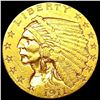 Image 1 : 1911 $2.50 Gold Quarter Eagle CLOSELY UNCIRCULATED