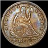 Image 1 : 1854 Arrows Seated Liberty Quarter CHOICE AU