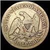 Image 2 : 1844-O Seated Liberty Half Dollar NICELY CIRCULATED