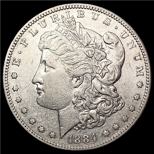 1884-S Morgan Silver Dollar CLOSELY UNCIRCULATED