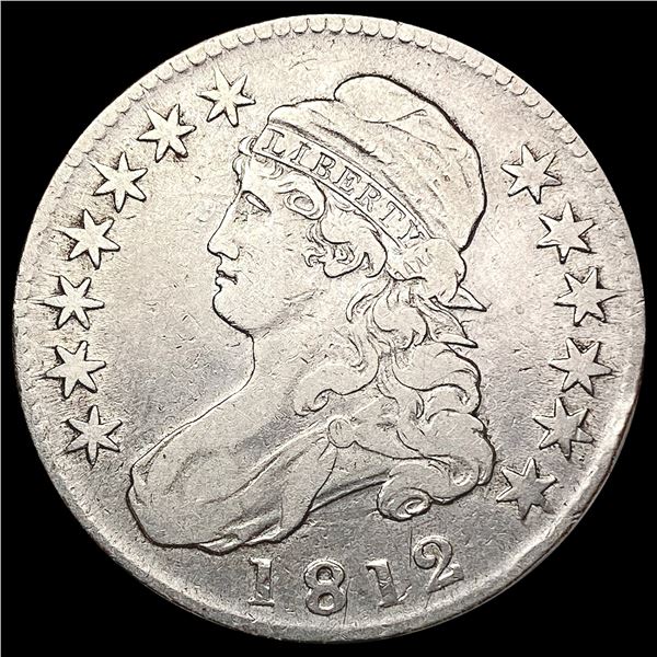 1812 Capped Bust Half Dollar CLOSELY UNCIRCULATED