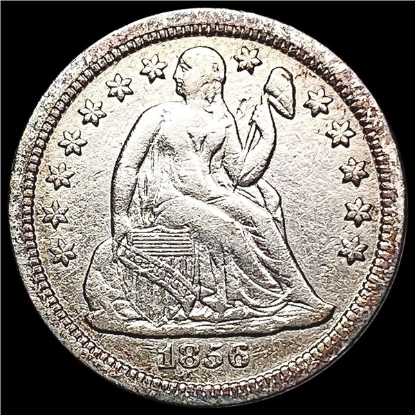 1856 Small Date Seated Liberty Dime CLOSELY UNCIRCULATED