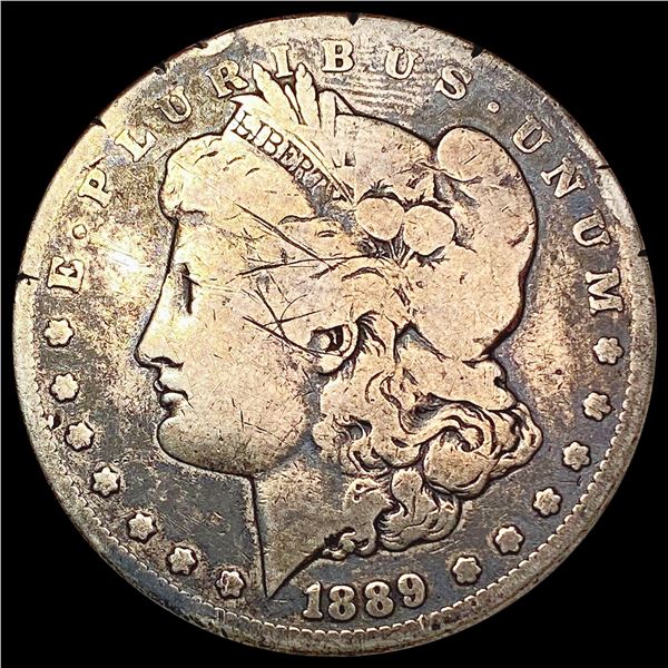 1889-CC Morgan Silver Dollar NICELY CIRCULATED