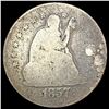 Image 1 : 1857-O Seated Liberty Quarter NICELY CIRCULATED