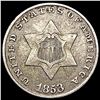Image 1 : 1853 Silver Three Cent CLOSELY UNCIRCULATED