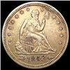 Image 1 : 1853 Arrows and Rays Seated Liberty Quarter CLOSELY UNCIRCULATED