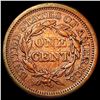Image 2 : 1855 Upright 5 Braided Hair Large Cent CLOSELY UNCIRCULATED