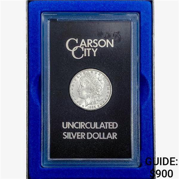 1884-CC Morgan Silver Dollar   UNC GSA
