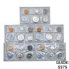 Image 1 : [5] 1964 5-Coin U.S. Mint Philadelphia Soft Pack