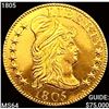 Image 1 : 1805 $5 Gold Half Eagle CHOICE BU
