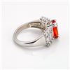 Image 3 : Sterling Silver C2 & Citrine Ring