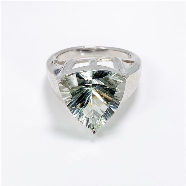 Sterling Silver Topaz Ring