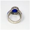 Image 2 : Sterling Silver Lapus Cigar Ring