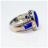 Image 3 : Sterling Silver Lapus Cigar Ring