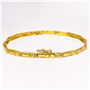 Image 2 : 14k yg Bracelet with Scallops