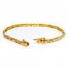 Image 3 : 14k yg Bracelet with Scallops